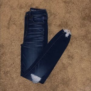 American Eagle super high rise jegging
